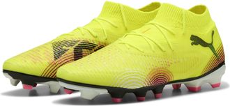Puma Mens FUTURE 8 PRO FG/AG Football Boots - Yellow - Size UK 9.5