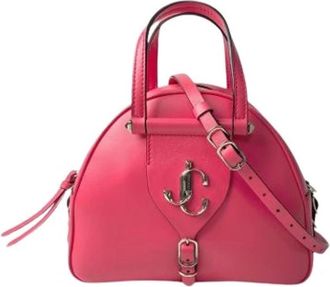 Jimmy Choo London Pre-owned Handbags, female, Pink, Size: ONE SIZE Pre-owned Shoulder Bag
