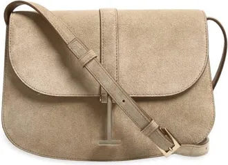 Tom Ford Small Kara Suede Crossbody Bag in Amphora at Nordstrom