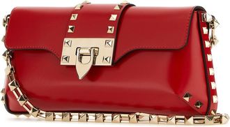 Valentino Garavani Rougepur Calf Leather - Bos Taurus Borse A Tracolla Bag