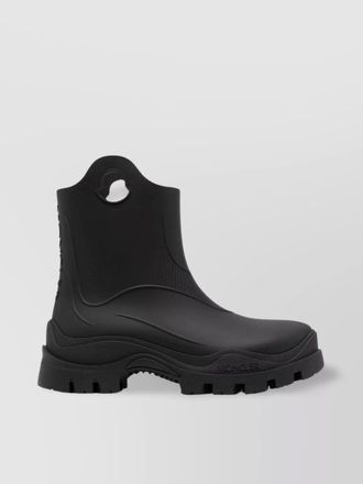 Moncler rubber cutout rain boots
