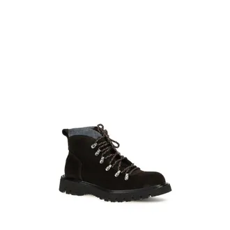 Fratelli Rossetti Suede Lace-Up Boot - Black