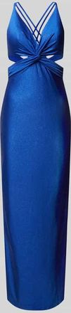 Jake*s Abendkleid mit Cut Outs in Royal, Gr&ouml;&szlig;e 32