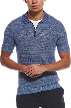 Ted Baker Textured 1/4-Zip Polo Shirt