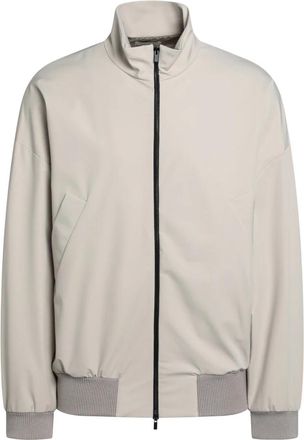 Fear of God Stijlvolle Jassen met Elastische Blendstof - Heren - Zomerjassen - Beige - S - Polyester - Jassen