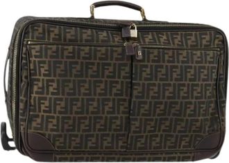 Fendi Pre-owned Canvas Reistas - Dames - Vintage Weekendtas - Veelkleurig - ONE Size - Vintage
