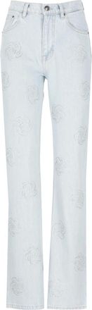 Rotate Rotate Birger Christensen, Dames, Jeans, Blauw, Maat: W26 Katoen