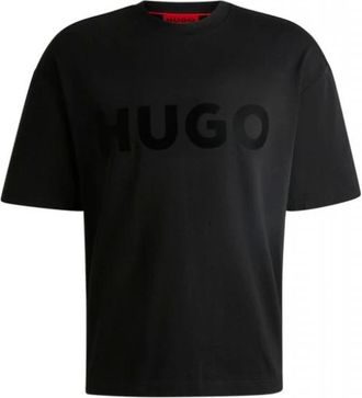 HUGO BOSS Hombre, Camisetas, Negro, Talla: M