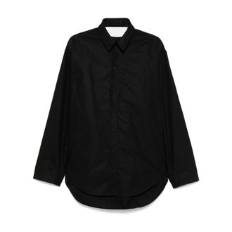 Balenciaga Suspended Shirt Dress - female - Balenciaga - Shirts - Black - 2XS - Blouses & Shirts