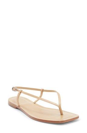 Reformation Vincenza Sandal in Porcini Leather at Nordstrom Rack, Size 5.5
