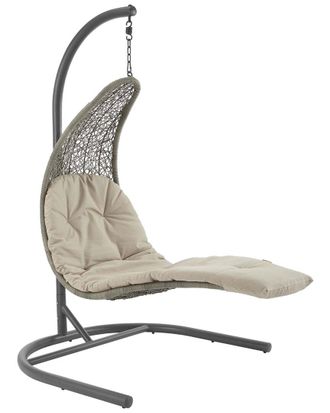 ModWay Landscape Hanging Chaise Lounge Outdoor Patio Swing Chair