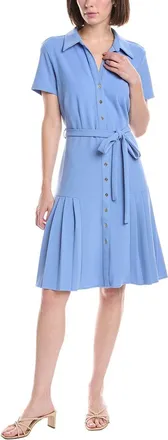 Sharagano Short Sleeve Shirtdress