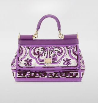 Dolce & Gabbana Borsa Sicily piccola maioliche Dolce & Gabbana