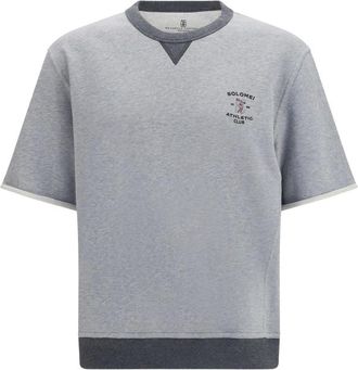 Brunello Cucinelli Logo-print Short-sleeve T-shirt