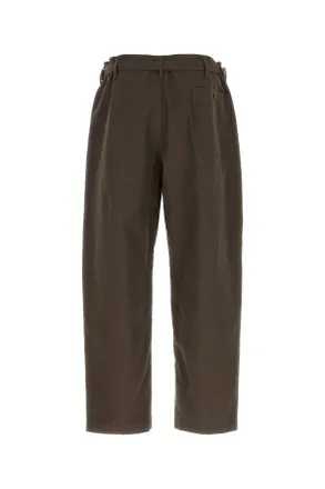 Christophe Lemaire Cotton Trousers - Brown