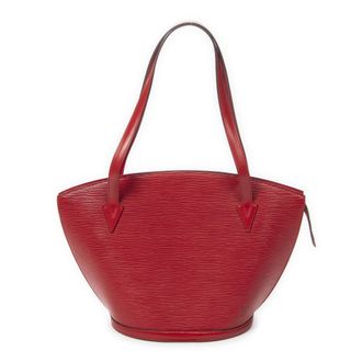 Louis Vuitton Pre-owned Womens St-Jacques Shopping GM Shoulder Bag - Red - One Size