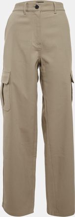 Theory Beige Neoteric Twill Cargo Pants