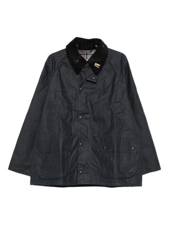 Barbour x Levis jack met ribfluwelen kraag - Blauw