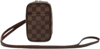 Louis Vuitton Pre-owned Etui Okapi GM - Dames - Vintage Schoudertas - Bruin - ONE Size - Leer - Vintage