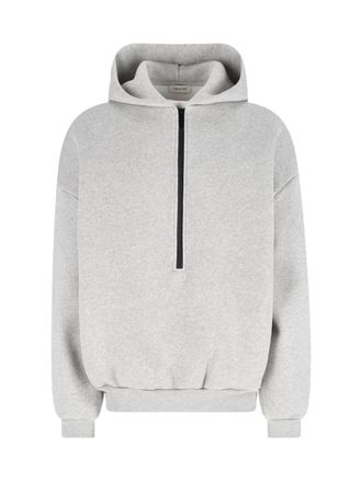 Fear of God Hooded Zip Sweatshirt - Grey