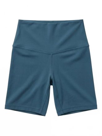 Beyond Yoga Womens Biker Shorts In Turquoise