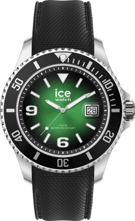 Ice Watch Ice Watch Ice Steel - Deep Green herenhorloge Zwart 020343