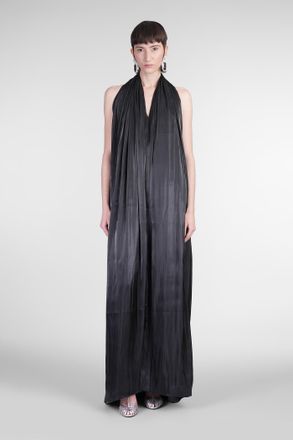 Rhea Costa Gigi Dress Long Dress In Black Polyester