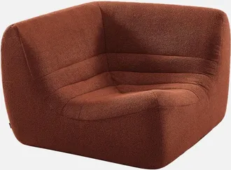 Sweeek Sill&oacute;n Envasado Al Vac&iacute;o Esquinero De Borreguito Texturizado