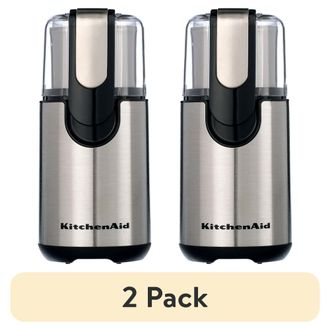 KitchenAid (2 pack) Stainless Steel Blade Coffee Grinder with 4 oz Grind Bowl