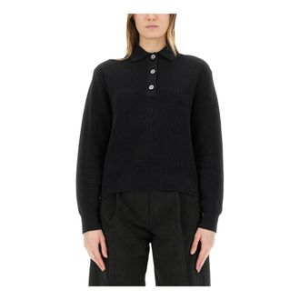 STUDIO NICHOLSON Dames, Truien, Zwart, Maat: XS Katoen