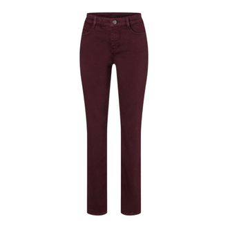 M.A.C Slim-fit jeans - Dames - Jeans - Bruin - Maat: 3XL Leer