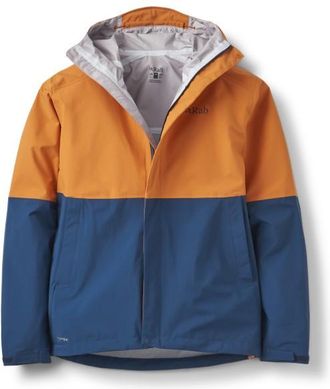 RAB Firewall Jacket Regenjacke f&uuml;r Herren | blau