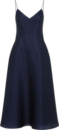 Alberta Ferretti Partyjurken - Dames - Feestkleedjes - Blauw - S - Kleedjes