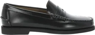 Sebago Heren, Schoenen, Zwart, Maat: 43 1/2 EU Leer