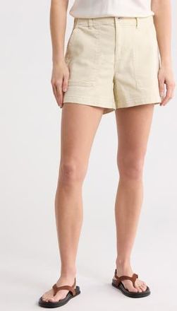Sanctuary Socialize Denim Shorts in New Natural White at Nordstrom Rack, Size X-Small