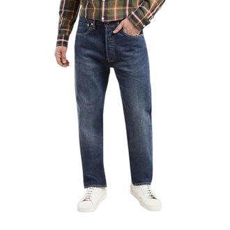 Levi's Jongens 501 Original Rechte Jeans (Blauw)