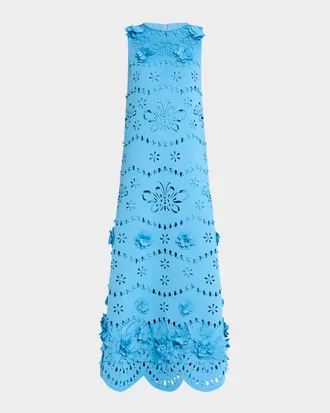 Badgley Mischka☆淡ブルーのプリーツラッフルロングドレス Tiered Pleated Strapless Gown with Belted Waist by Badgley