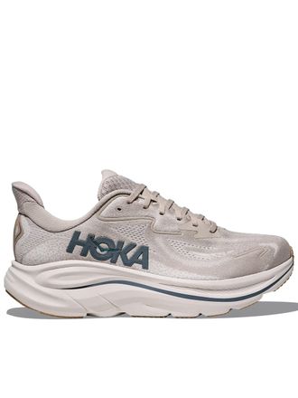 Hoka One One Beige Clifton 10 Cushioned Mesh Sneakers