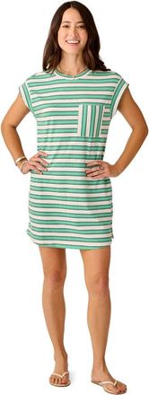Carve Designs Cosmo Dress in Grass Navy Stripe at Nordstrom, Size X-Small