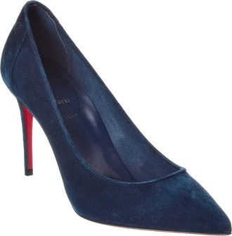 Christian Louboutin Kate 85 Suede Pump