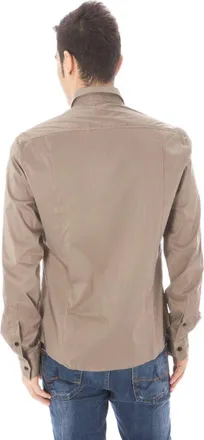 Costume National Cotton-Blend Shirt - Green