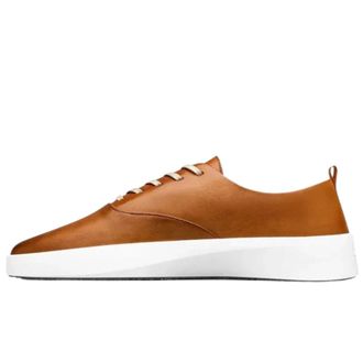 Wolf & Shepherd Mens Wolf & Shepherd Cruise Sneaker Honey Leather Platform Shoes ZAP1209