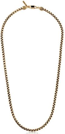 Mr.Ettika Mens Box Chain Necklace in Brass at Nordstrom