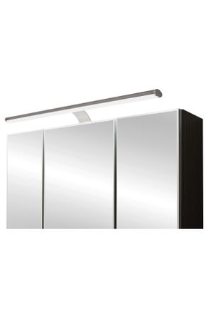 Novel Aufbauleuchte, Chromfarben, Kunststoff, 40x50x120 cm, Goldenes M, Lampen & Leuchten, Innenbeleuchtung, Spots & Strahler, Aufbauspots