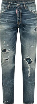 Dsquared2 Blue Mid Rise Jeans