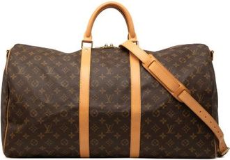 Louis Vuitton Pre-owned Keepall Bandouliere 55 - - Pre-owned - Donna - Marrone - ONE SIZE