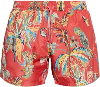 Etro Uomo, Costumi da bagno, Rosso, S, new