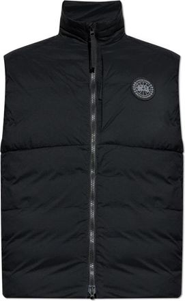 Canada Goose Lodge Down Vest - Heren - Bodywarmers - Zwart - L - Leer - Jassen