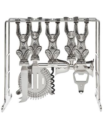 Godinger 6Pc Monkey Bar Tool Set