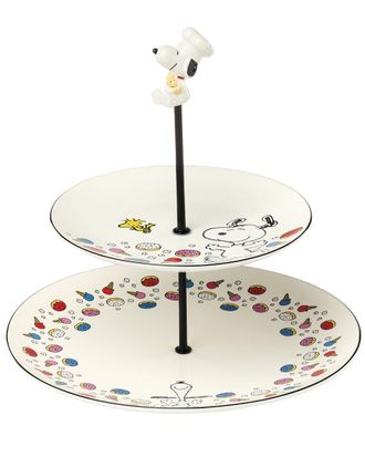 Lenox Chef Snoopy Tiered Server